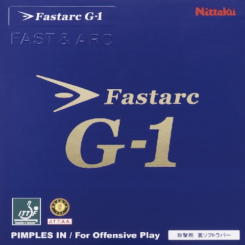 Nittaku Fastarc G-1 table tennis rubber