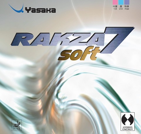 Best soft backhand rubber Yasaka Rakza 7 Soft